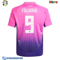 Fotballdrakt Herre Tyskland Niclas Fullkrug #9 Bortedrakt EM 2024 Kortermet